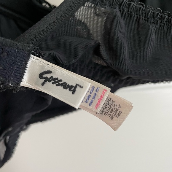 Gossard Black Lace Push-up Bra 34B - Picture 6 of 7